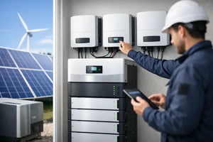 Inbetriebnahme von Hybrid-Speichersystemen