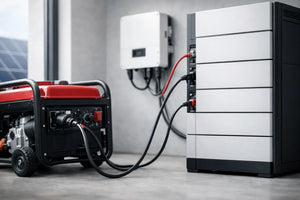 Generator an ein Batteriesystem anschließen