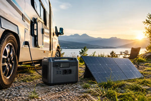 Powerstation im Wohnmobil effizient laden