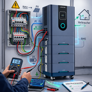 Inbetriebnahme Energiespeicher Schritt für Schritt