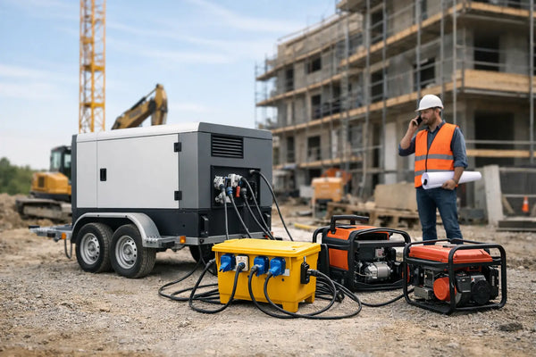 Mobile Stromversorgung Baustelle richtig planen