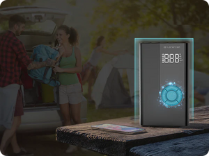 LC-PM 4 | Starthilfe, Powerbank, Kompressor, Licht